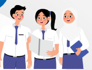 Ilustrasi calon siswa